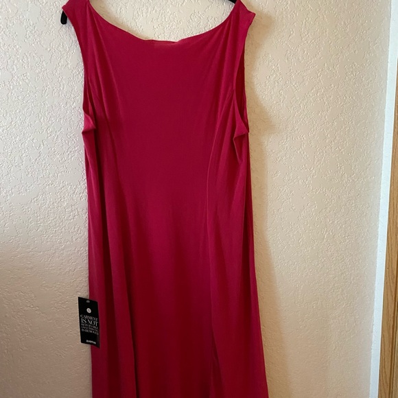 Avenue Pink Woman’s Sleeveless Dress With Short Jacket Size 1X - Picture 3 of 4